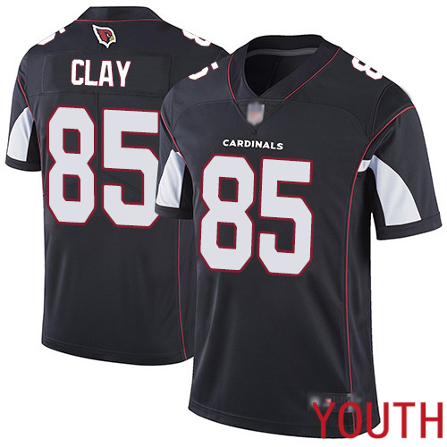 Arizona Cardinals Limited Black Youth Charles Clay Alternate Jersey NFL Football #85 Vapor Untouchable->youth nfl jersey->Youth Jersey